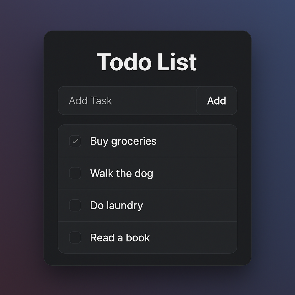 React Todo
